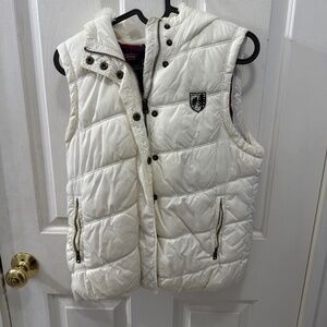 American Eagle White Vest
